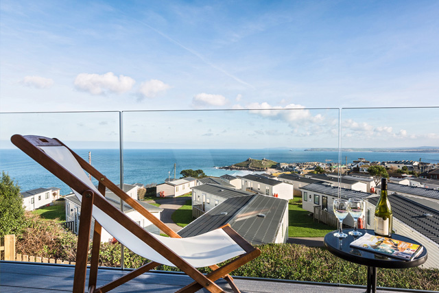 Sea view from Chy Lowen, St Ives